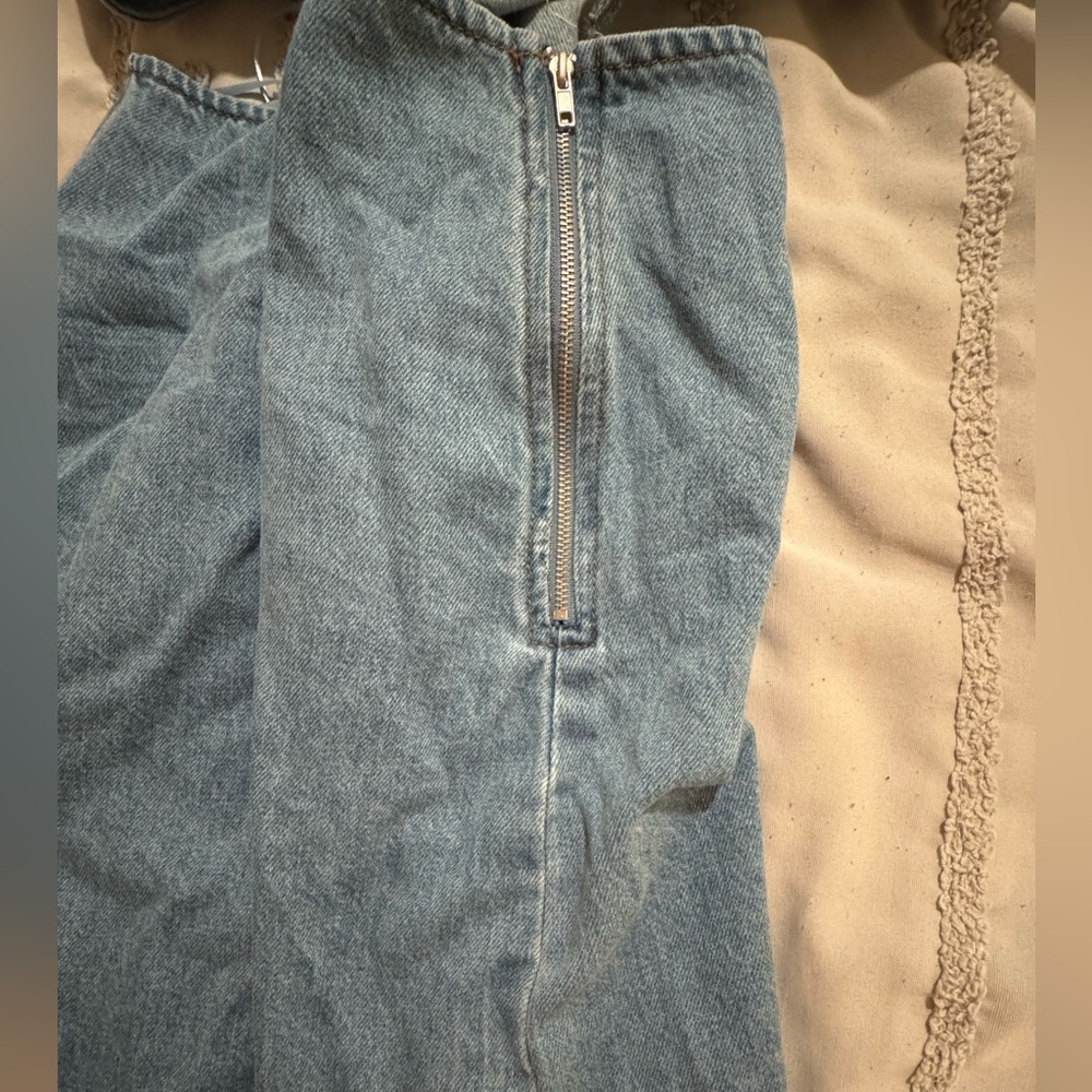 Emory Park Blue Halter Mini Dress - Picture 2 of 7